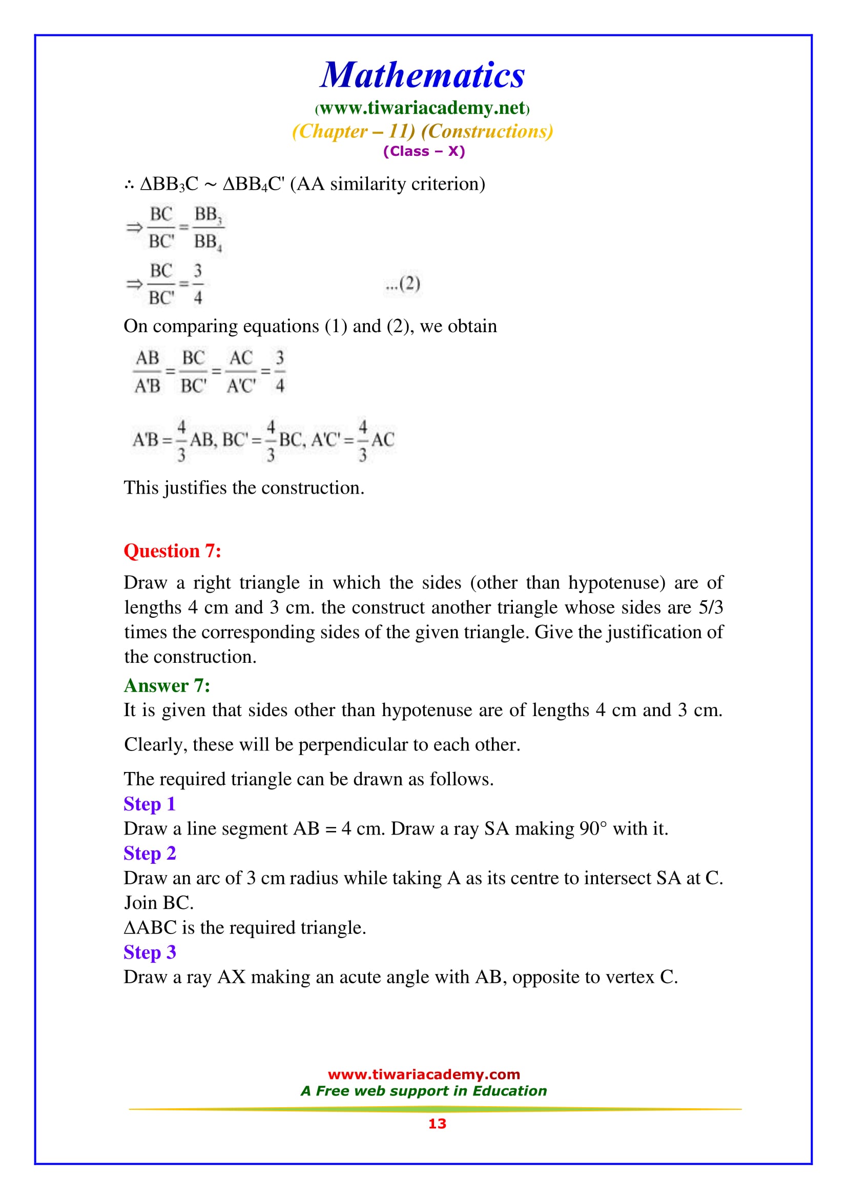 exercise 11.1 class 11 solutions