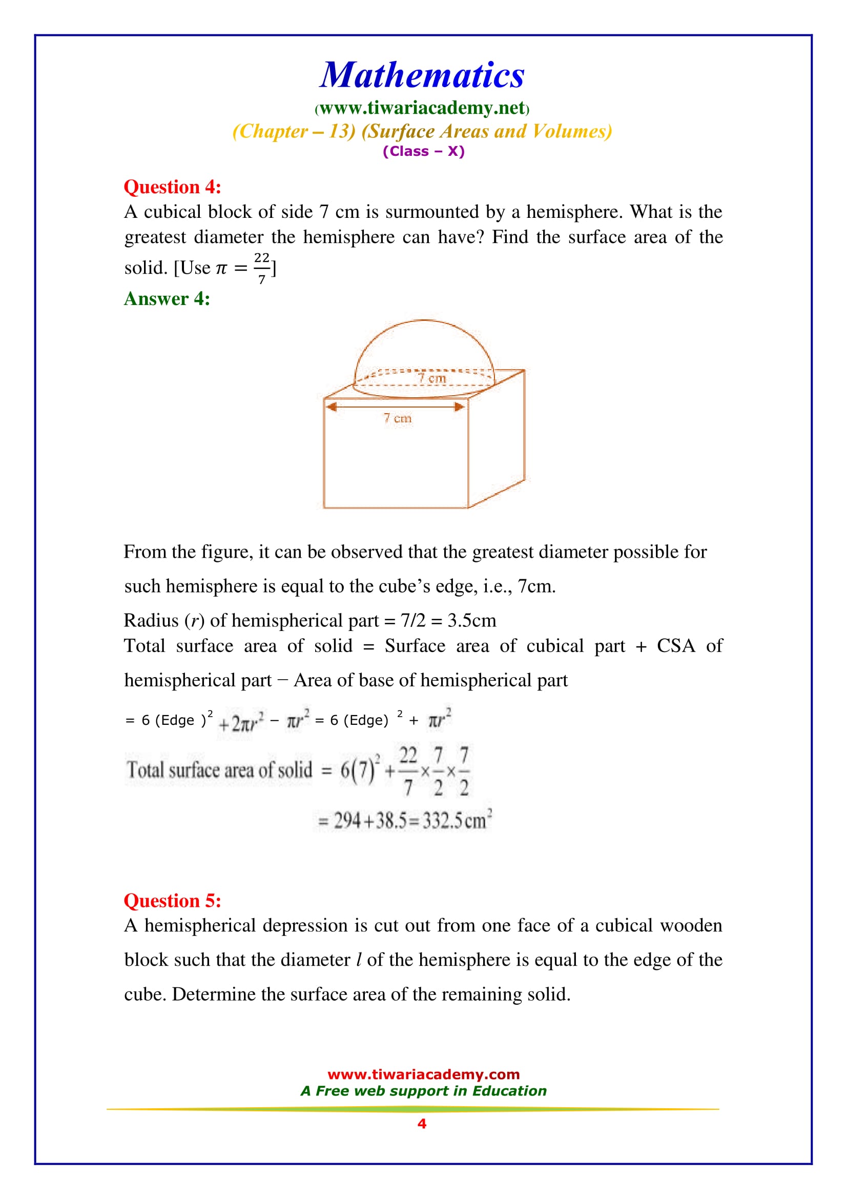 case study class 10 maths chapter 13