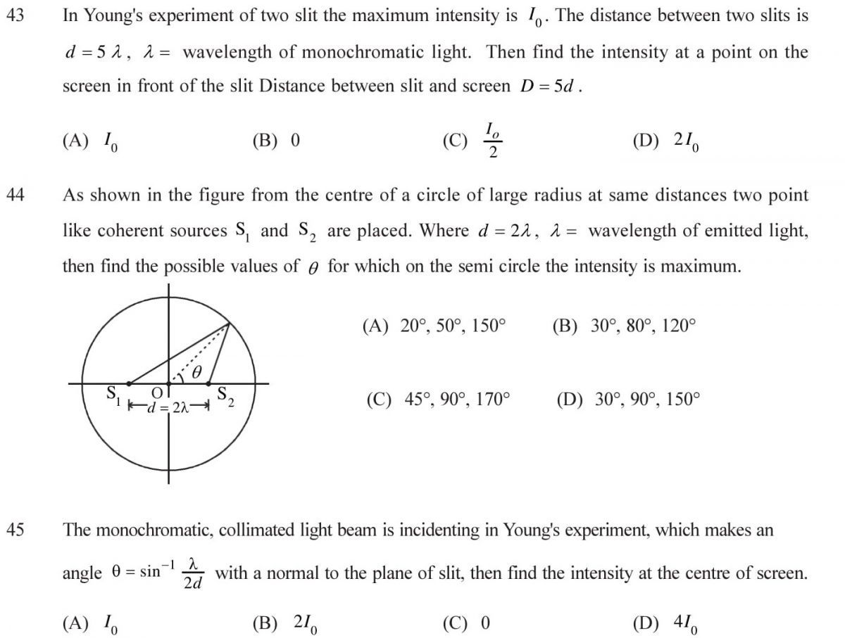 NCERT Solutions for Class 12 Physics Chapter 10 Wave Optics PDF Form