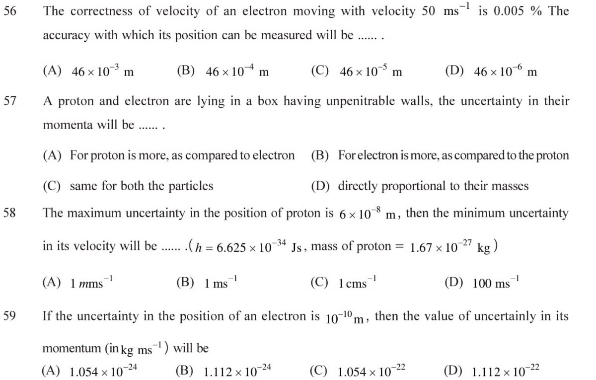 physics class 12 assignment 11.1